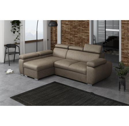 Rohová sedací souprava Bodie levá béžová Rohová sedací souprava Bodie levá béžová