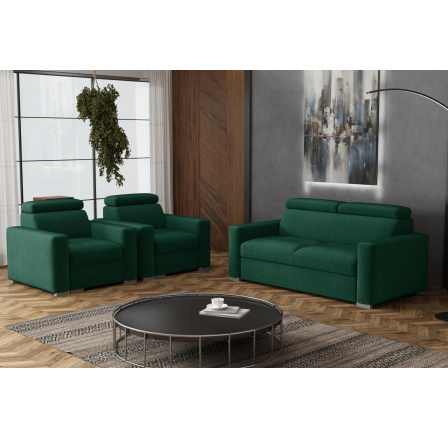 Sedací souprava Petrit 3+1+1 Kronos zelená Sedací souprava Petrit 3+1+1 Kronos zelená