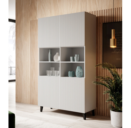 Regál PAFOS 100, Bílá Mat Regál PAFOS 100, Bílá Mat