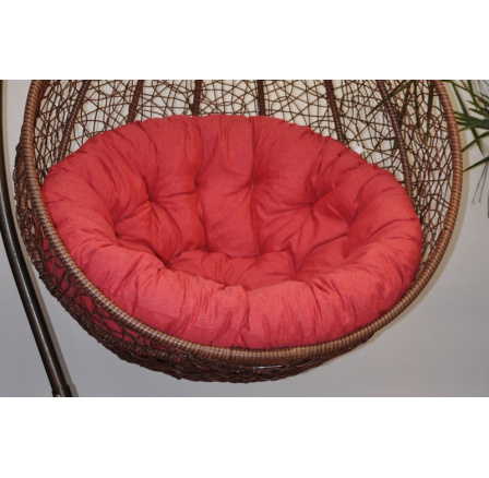 Polstr na závěsnou houpačku Imperia - vínový melír Polstr na závěsnou houpačku Imperia - vínový melír