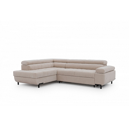 Rohová sedačka Tyrion L s funkcí spaní / Vibe 08 / levá strana