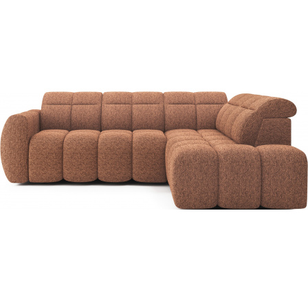 Rohová sedací souprava s elektrickým rozkládáním FALCONN - Pravá, Coralline 30