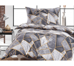 Saténový povlak na polštář Marble 50x50