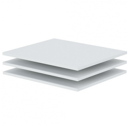 Přídavné police pro skříně BERNO 120 Bílá Přídavné police pro skříně BERNO 120 Bílá