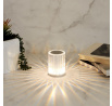 Křišťálová stojací lampa LED