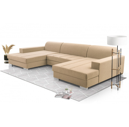 Sedací souprava Miriam U béžová Sedací souprava Miriam U béžová