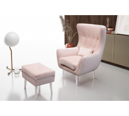 Křeslo Luis + Podnožka Luis