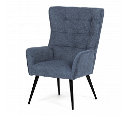 Křeslo ušák, modrá AK-315 BLUE2