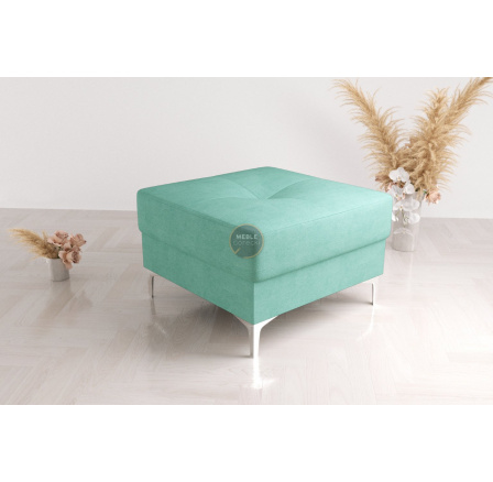 Taburet s kontejnerem 70 x 70 cm - Odstíny mátové Taburet s kontejnerem 70 x 70 cm - Odstíny mátové