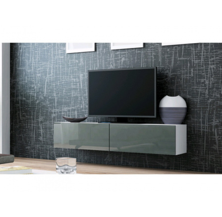 TV komoda VIGO 140 - bílo-šedá TV komoda VIGO 140 - bílo-šedá