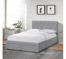 Čalouněná postel BETINA 120, Šedá