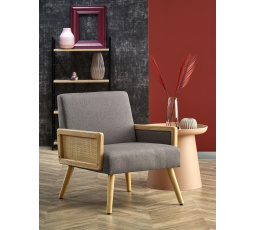 Křeslo CORFU, šedé