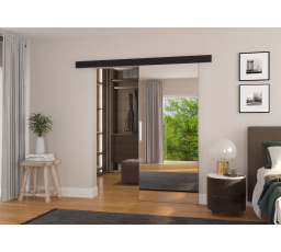 Posuvné nástěnné dveře TESS 86 Black