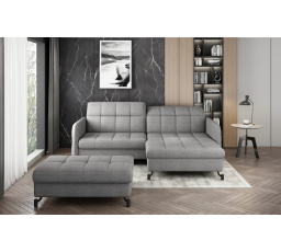 Rohová sedací souprava LORELLE + Taburet Sawana 21 110x200 Pravý 1