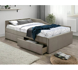 Postel ELIOT VELVET, Béžový Aksamit 228