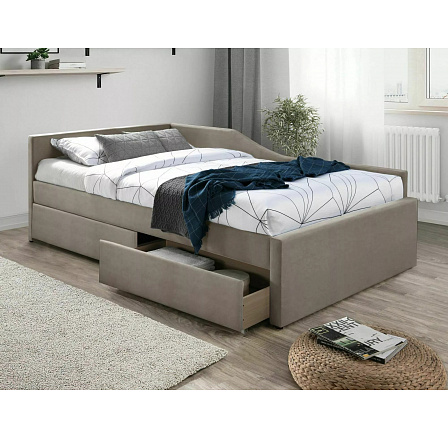 Postel ELIOT VELVET, Béžový Aksamit 228