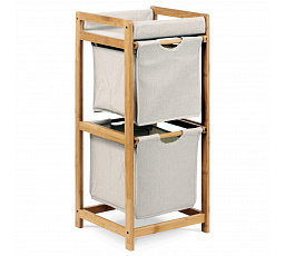 Regál, masiv, šedá, DR-012-2