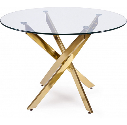 Stůl SALLO Skleněný 110 cm