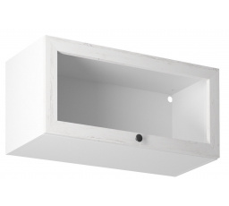 Kuchyňská horní skřínka PROWANSJA G80KS, Bílá/Borovice Andersen