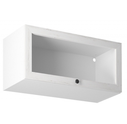 Kuchyňská horní skřínka PROWANSJA G80KS, Bílá/Borovice Andersen