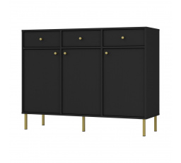 Komoda Tomila 827/2, černý grafit