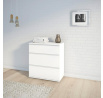 Komoda NIBBY 094, Bílá