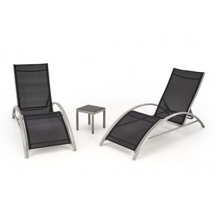 EMBOLO sada 2 lehátek + stůl EMBOLO sada 2 lehátek + stůl