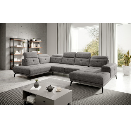 Sedací souprava ve tvaru U Bretan Marte 130 350x107 Vlevo