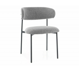 Jídelní židle ELTON, Šedá 232/Černá