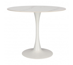 Stůl Simplet Skinny Premium Stone White 90cm