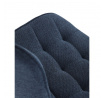 Jídelní židle, modrá, látka, HC-462 BLUE2