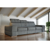 Sofa ROYAL III 295 cm - bílá eko kůže