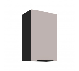 Horní skřínka ARONA - 45 G-72 1F, Černá mat/Kašmír