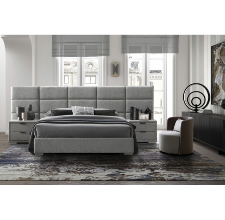 Postel LEVANTER 160, šedá Postel LEVANTER 160, šedá