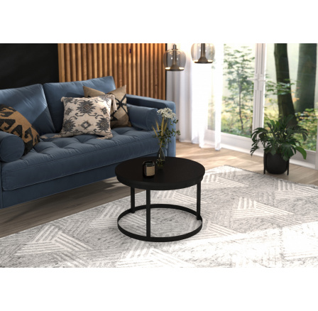 Konferenční stůl RINEN, Černá/Černá