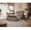 Bed Lamica 90x200 + wooden frame/ standard lift/ bedding box Nube 22 Not applicable 1