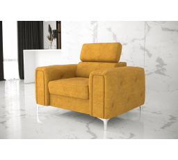 Křeslo ORION 110 cm - žlutá