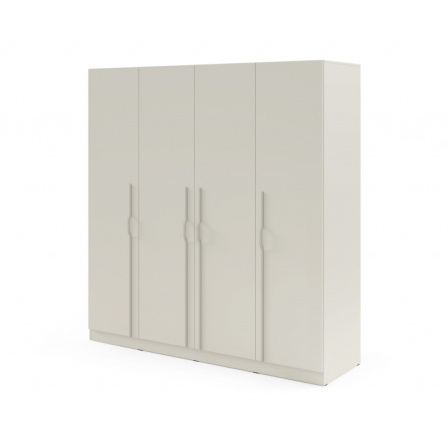 Skříň BRAGA 1 s kovovými madly Kašmír