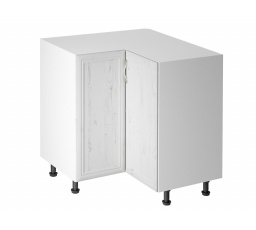 Kuchyňská rohová dolní skříňka Sycylia D90N, bílá