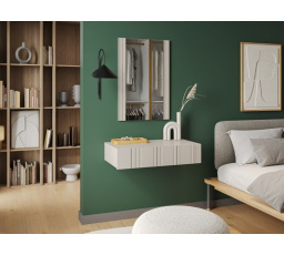 ISLA toaletka béžová mat (1 ks)=1 str. )