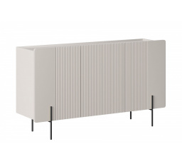 MALMI Komoda 150 3D - kašmír / černé nohy