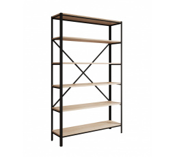 Regál Ralph Černý+Sonoma