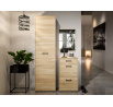 Šatní skříň Caro 16, Sonoma light