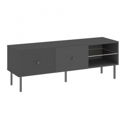 Televizní stolek VIENA RTV 1350 1D, Černá/Černá