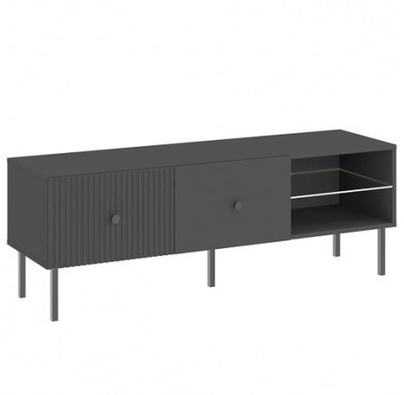 Televizní stolek VIENA RTV 1350 1D, Černá/Černá Televizní stolek VIENA RTV 1350 1D, Černá/Černá