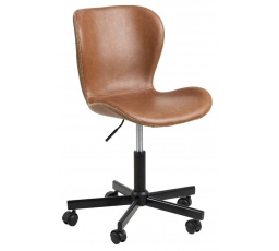 Kancelářská židle Batilda PU brandy