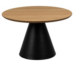 Stolek Soli 65cm dub/černý