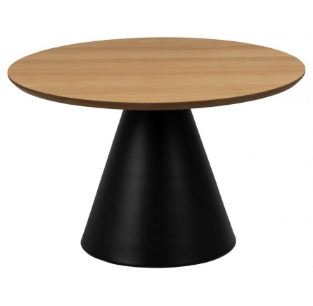 Stolek Soli 65cm dub/černý