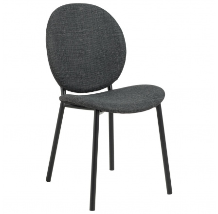 Křeslo Cliff antracitové Caso 17