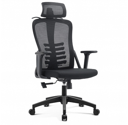 Ergonomická otočná židle JULIET Černá